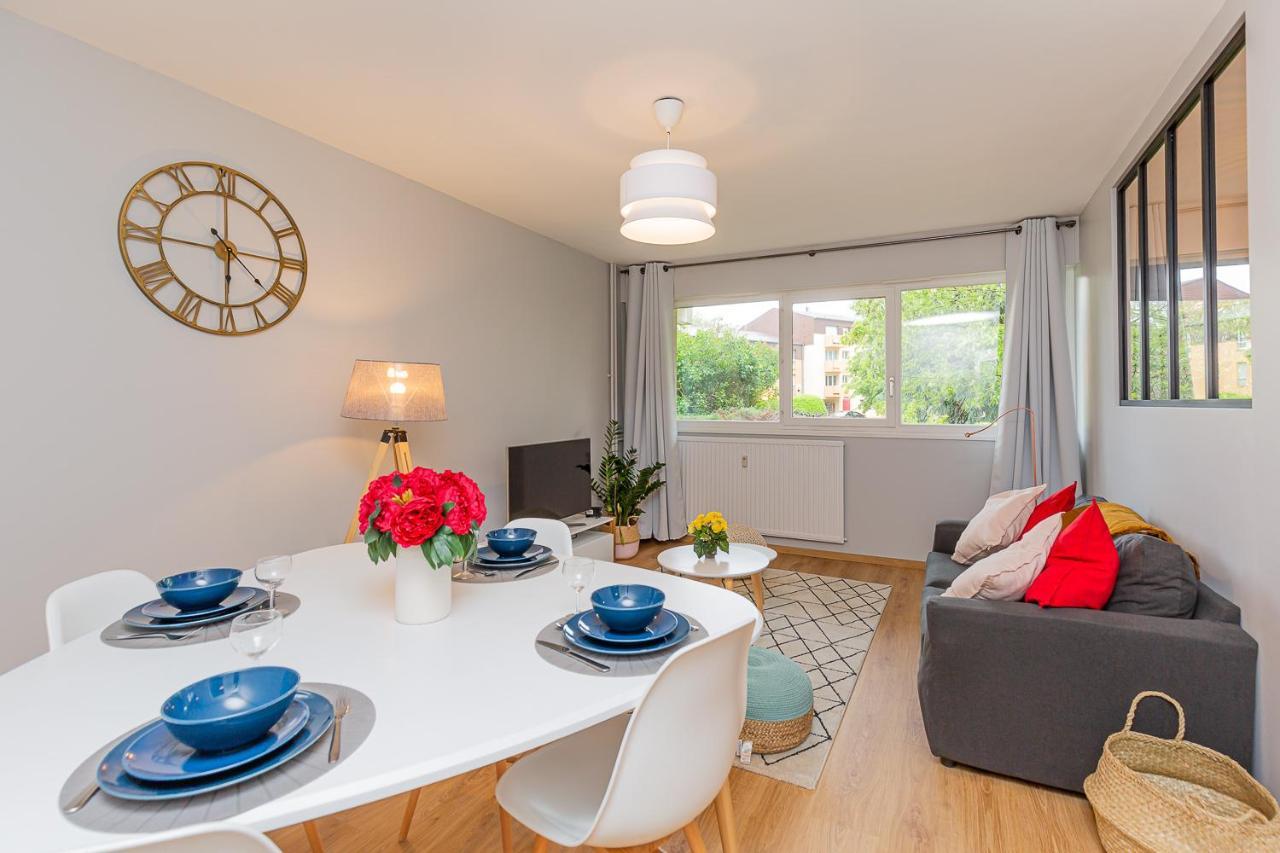 Le Petit Barclay - Appartement Prive De 45 M2 - 2 A 4 Personnes - Parking Gratuit Metz Bagian luar foto